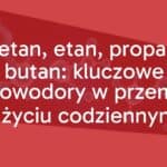 Abstract molecular structure of methane, ethane, propane, and butane, glowing blue and white, scientific illustration, clean and modern.