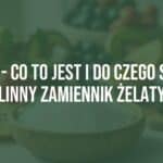 Agar-agar powder in a wooden bowl with fresh fruits and vegan desserts around, natural light, soft focus, realistic.