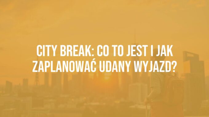 A vibrant city skyline at sunset, with a young traveler holding a small suitcase, iconic landmarks in the background, lively atmosphere, realistic style.