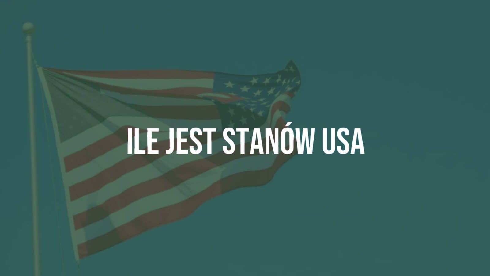 USA flag with 50 stars, waving against a blue sky, symbolic of the 50 states, realistic.