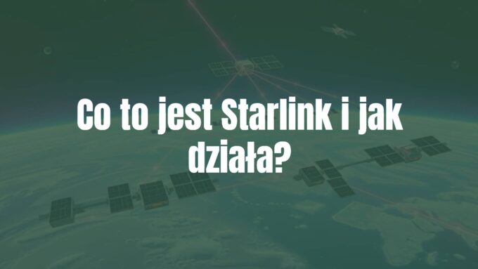 A futuristic satellite network in low Earth orbit, providing global internet coverage, high-tech antennas communicating with a constellation of small satellites, clear sky background, digital illustration, vibrant colors.