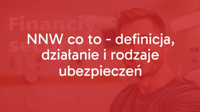 Ubezpieczenie NNW, ochronna sieć finansowa po wypadku, mężczyzna z bandażem na ręce, uśmiechnięty, tło szpitalne, realistyczne.