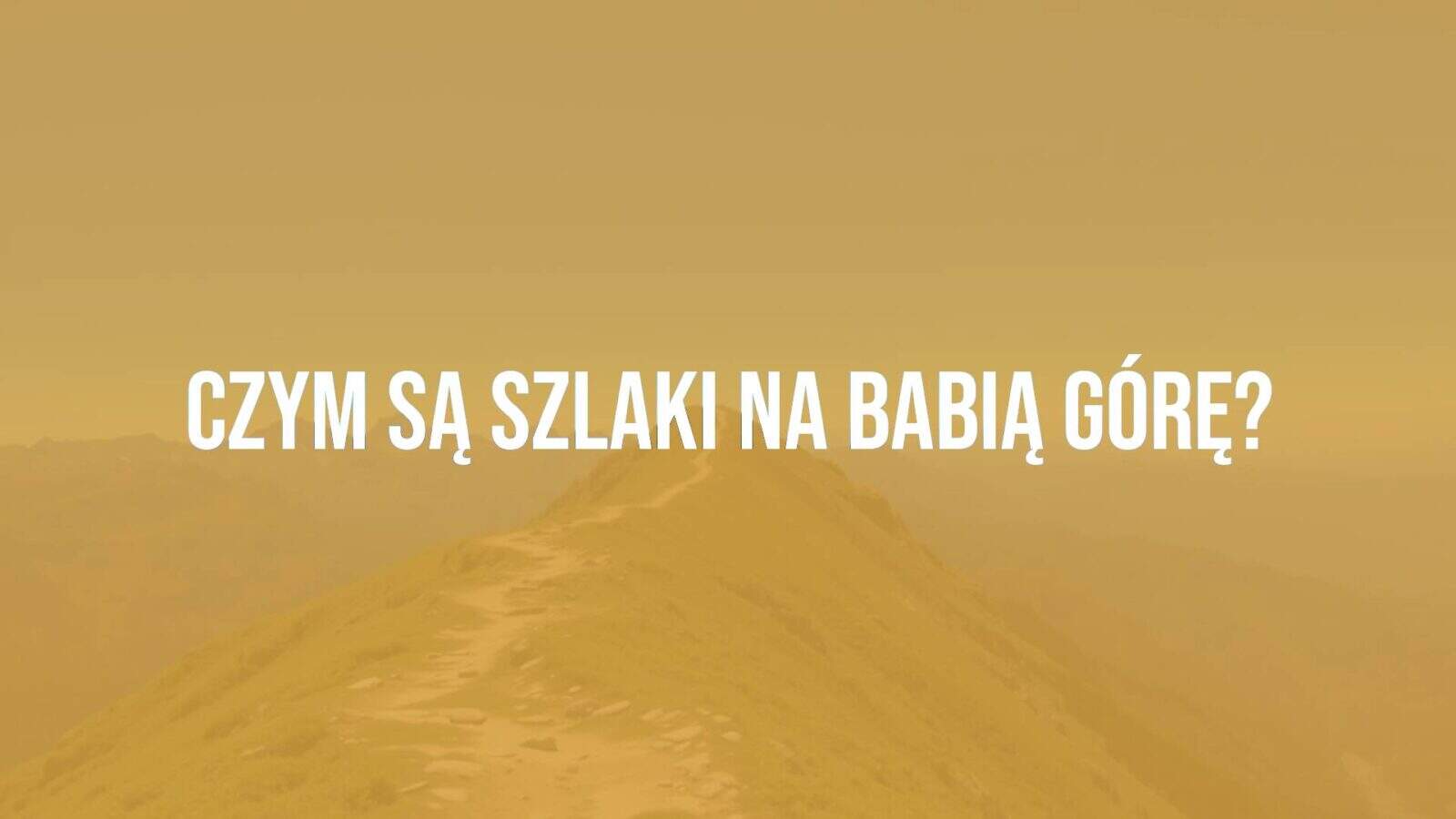 Mountain hiking trails leading to the summit of Babia Gora, scenic alpine landscape, lush greenery, marked paths, clear blue sky, majestic peaks in the background, realistic.