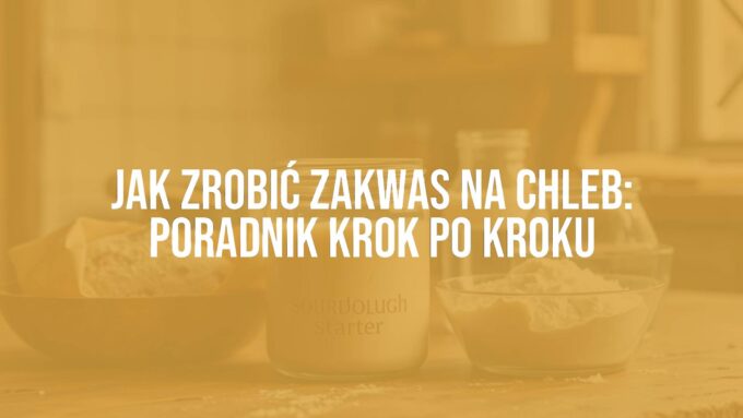 A rustic kitchen counter with a glass jar of sourdough starter, fresh rye flour, and warm water, natural fermentation process, cozy lighting, realistic.